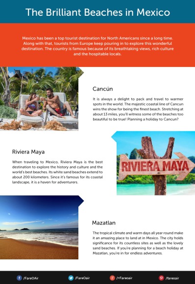 Mexico Travel InfoGraphic